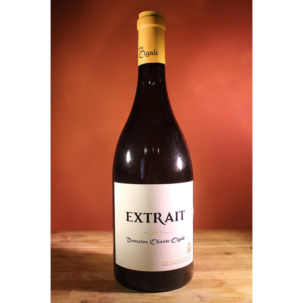 Extrait Blanc - Domaine Chante Cigale - AOC Chateauneuf-du-Pape